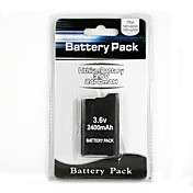 batterie (2400 mAh) pour psp 2000 slim (wxfj001)