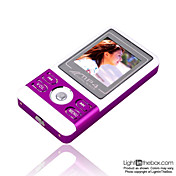 1,5 polegadas mp4 player (4GB, 5 cores disponíveis)