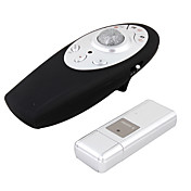 USB trådløs rf styrekulen programleder + laserpeker