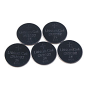 CR2032 3V batteria a bottone cellule (5-pack)