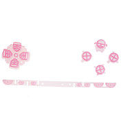 transparenter Ersatz Knopf für psp (pink)