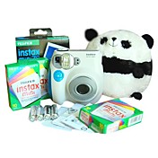 Fujifilm Instax Mini 7s cámara instantánea azul con 30 películas (dce113)
