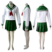 cosplay kostuum geïnspireerd door Japanse school uniform inuyashai