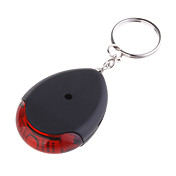 Whistle Activated Red Light and Alert Alarm Security Keychain