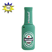 1gb garrafa de cerveja usb flash drive (verde)