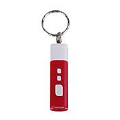 Mini LCD Flashlight-Style Digital Projection Keychain Clock