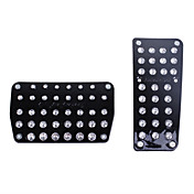slip-proof kjøretøy gass-brems-clutch pedaler kit (3-delt sett)