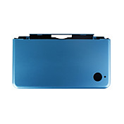 étui de protection en plastique couvercle en aluminium pour Nintedo DSi LL (bleu clair)