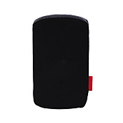 beschermende zachte etui tas voor iPhone (zwart)