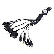 10-in-1 USB Power Ladegerät / Adapter für Handys (100 ~ 240V)