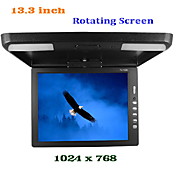 takmonterte 13,3 tommers TFT LCD-skjerm monitor pal-ntsc
