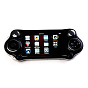 4,3 inch mp3/video/fm/camera/dv draagbare gameconsole (pak van 2 stuks, zwart-wit assortiment)