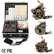 3 Tattoo Guns Professional Tattoo Kits Complete Kit Set