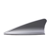 ps-215 de aleta de tiburón decorativos antena, plata
