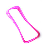 Pára-Choques em Silicone para iPhone 4 (Rosa)