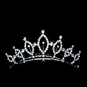 en alliage belle mariée mariage strass tchèque Tiara / casque