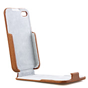 Carcasa Posterior de Estilo Madera, de PU para el iPhone 4