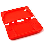 Silicone Protective Skin/ Case For Nintendo DSi LL/XL (Red)