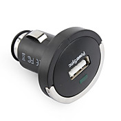 Car Charger + USB Data Cable for iPhone 4/3GS/iPad/iPod Black+White