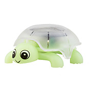 zonne-mini kristal kruipen schildpad groen