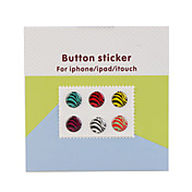Home Button Stickers for iPhone/iPad/iTouch (6 Pack)
