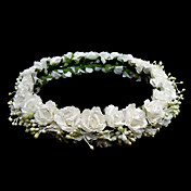 carta copricapo da sposa fiore / ghirlanda