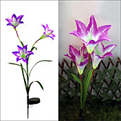 sol LED blomst lys (cis-28.080)