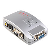 USB Powered VGA to Composite + S-Video Converter Box (1280*1024px Max)