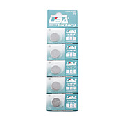 3v CR1616 al litio ad alta capacità batterie a bottone (5-pack)