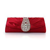 de seda lindo com strass austria noite bolsas / garras