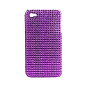 caso pvc com tampa de proteção jóia para iphone4
