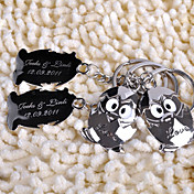 portachiavi personalizzato - bambino pinguino (set di 6 coppie)