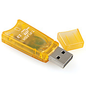 alt-i-1 mini-USB-kortlæser for microSD / TF kort