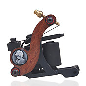 High Quality Cast Iron Wire-cutting Tattoo Machine Shader Gun With 10 Wrap Coils
