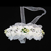 bel fiore di carta ragazza nozze fiore fascia / copricapo