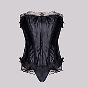 Damask Strapless Front Busk Closure Corsets Special Occasion Shapewear