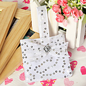 Sequined Favor Bag With Bow (Set of 12)