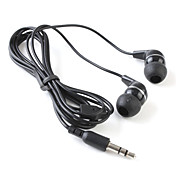 komfort stereo in-ear øreplugger (svart)