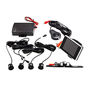 Car Rearview Camera With 3.5 Inch Monitor + Parking Sensor