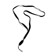 correa de cuello ancho para teléfonos celulares y gadgets (negro)