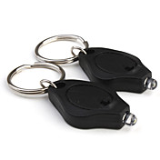 made-in-japan Nichia 35000mcd ledede super lommelykt nøkkelringer (2-pack)