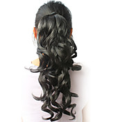 High Quality Synthetic 16.94" Curly Black Ponytail