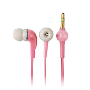 elegante de alta qualidade fones de ouvido, cabo de 1,2 m, 3,5 mm (rosa)