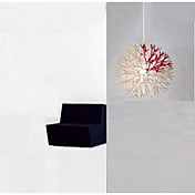 1-light Aritistic Ball Acryl Pendant Light(Middle-sized)