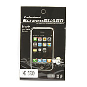 Glossy Mirror Screen Protector with Cleaning Cloth for Nokia 5530