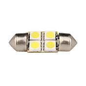 4 led 5050 auto knipperlichten licht - wit