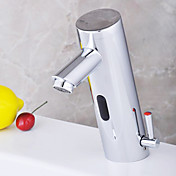 cromate lavandino rubinetto del bagno con l'energia idroelettrica sensore automatico (caldo e freddo)