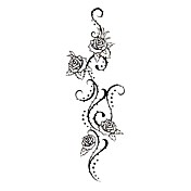 5 Stück stieg wasserdicht temporäres Tattoo (12,5 cm * 6,5 cm)