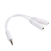3.5mm Audiosplitter (wit)