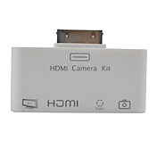 4-in-1 1080P HDMI/AV/Camera Connection/Card Reader Combo/Adapter for iPad, iPad 2 and The new iPad